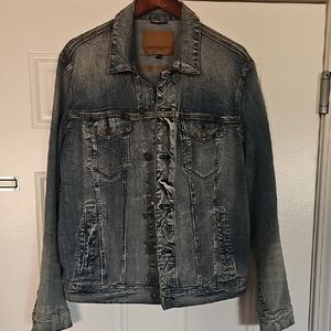 American Eagle Outfitters Faded Blue Denim Jacket